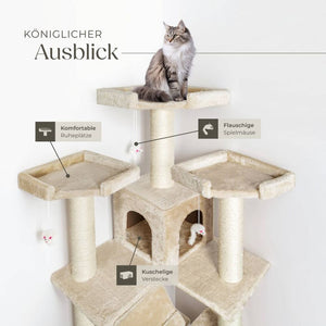 Kratzbaum Knuti beige