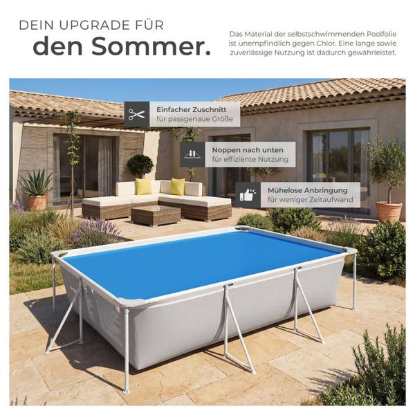 Pool-Solarfolie blau 500 x 800 cm