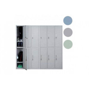 Schliessfach, Schliessfachschrank, Umkleidekabine, Spind, Metall 12 Fächer