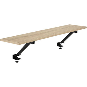 Schreibtisch Melrose Industrial Holz hell, Eiche Sonoma