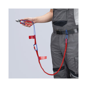 KNIPEX Kabelschere mit Öffnungsfeder