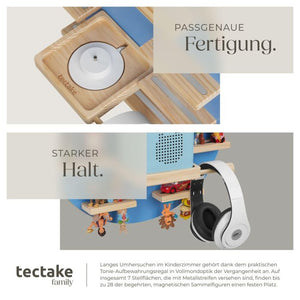 Tonie-Regal MyLittleStory Moon für bis zu 28 Tonies blau