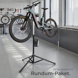 Set Fahrradmontageständer Jan und Rahmentasche Typ 1