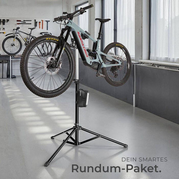 Set Fahrradmontageständer Jan und Rahmentasche Typ 1