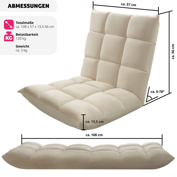 Relaxsessel Snooze beige