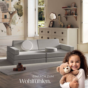 Spielsofa Lilly grau 160 cm