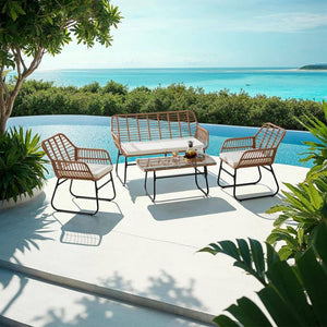 Rattan Sitzgruppe Molfetta XL