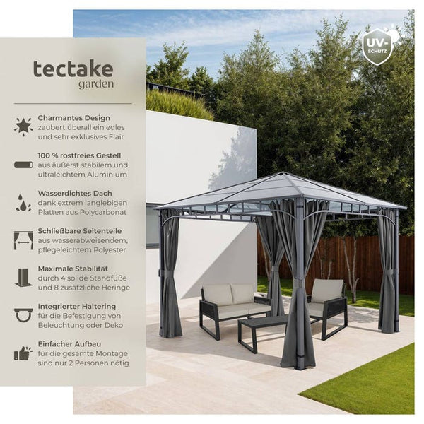 Gartenpavillon Caracas 3 x 3 m