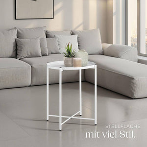 Beistelltisch Chester weiss