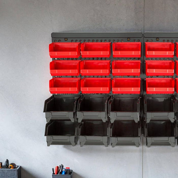 2er Set Wandregal Stapelboxen