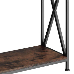 Konsole Tacoma 100x35x80,5cm Industrial dunkelbraun