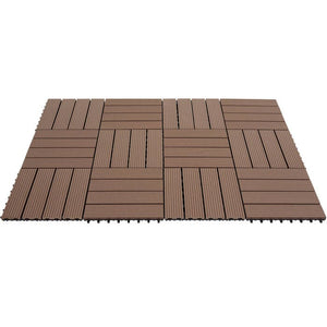 Terrassenfliesen Tegulas braun
