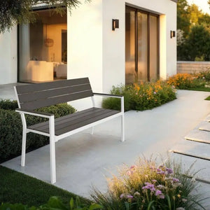 Aluminium Gartenbank Line