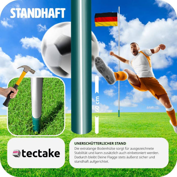 Aluminium Fahnenmast Deutschland