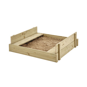 TP TOYS Sandkasten mit Holzdeckel FSC