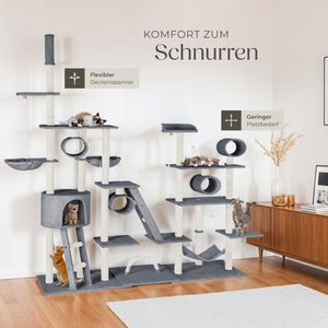 Kratzbaum Snooky 261cm - grau