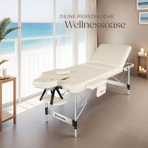 3 Zonen Massageliege Phuket beige