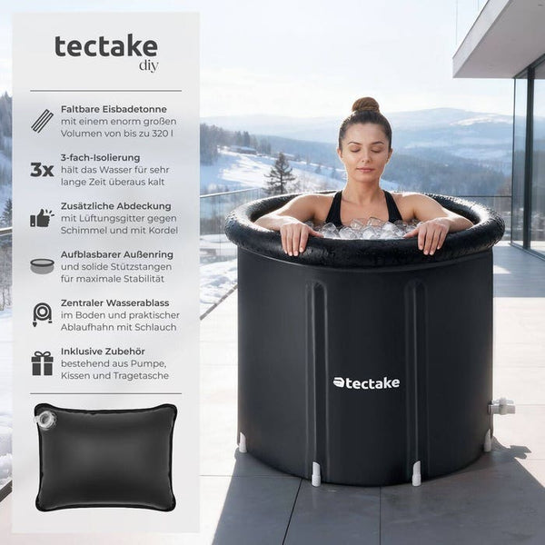 Ice bath tub Helsinki Ø 75 x 75 cm 