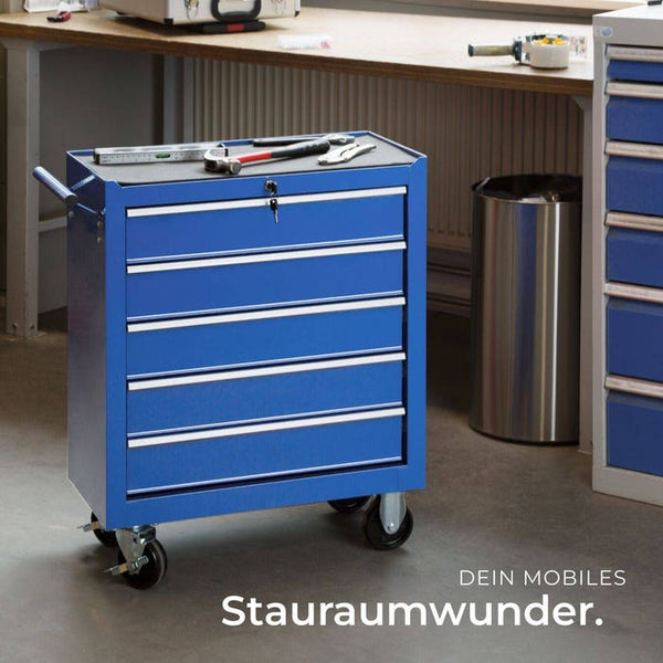 Werkzeugwagen blau