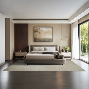 Tapis à poils courts Soft Zone Sable 200 x 290 cm 