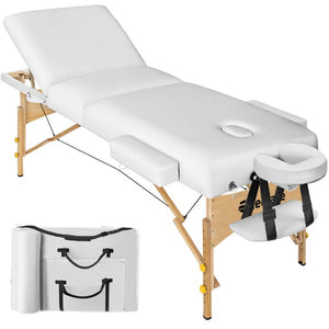 3 Zonen Massageliege Somwang weiss