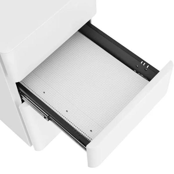 Aktenrollschrank Parvus weiss