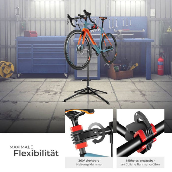 Fahrradmontageständer höhenverstellbar