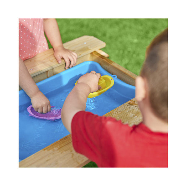 TP TOYS Early Fun Holz Picknick-Tisch & Sandkasten FSC