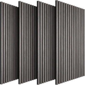 Sonic Wall Holzoptik in Eiche hellgrau 4er Set Eiche hellgrau 4er Set