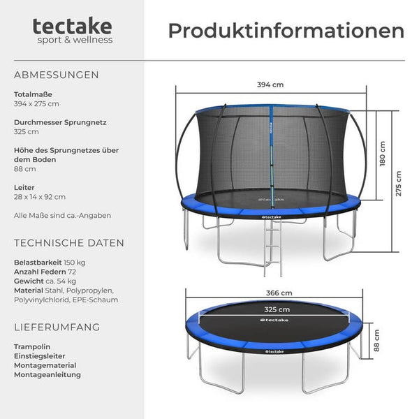 Trampolin Jumpy 366 cm