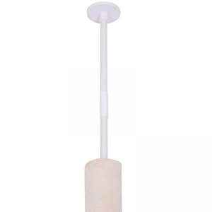 Katzenbaum Kratzbaum Katzenkratzbaum mit Sisalsäulen höhenverstellbar Beige