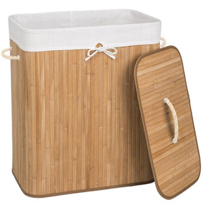Wäschekorb eckig, 100l, beige