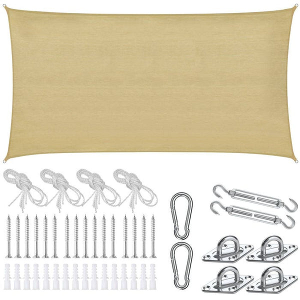 Sonnensegel Sunny Sand 2 x 4 m