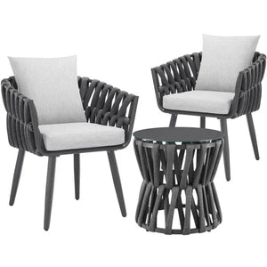 Aluminium Gartenlounge-Set Lugano
