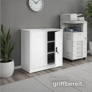 Aktenschrank grau