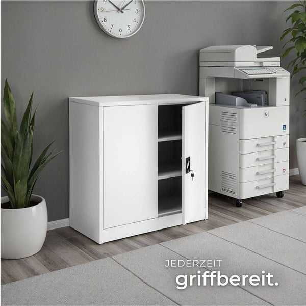 Aktenschrank grau