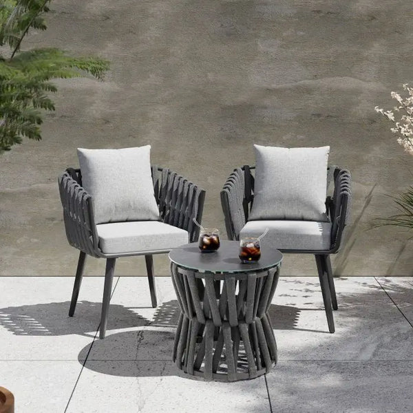 Aluminium Gartenlounge-Set Lugano