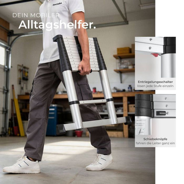 Aluminium Teleskopleiter