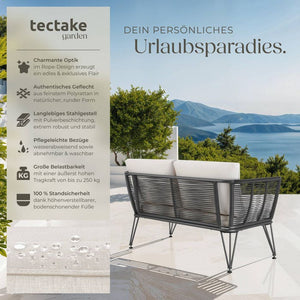Garten-Loungesofa Sundo