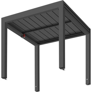 Aluminium-Gartentisch Campos 80 x 80 (160) cm