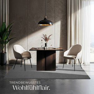 Tapis à poils courts Soft Zone gris 120 x 170 cm