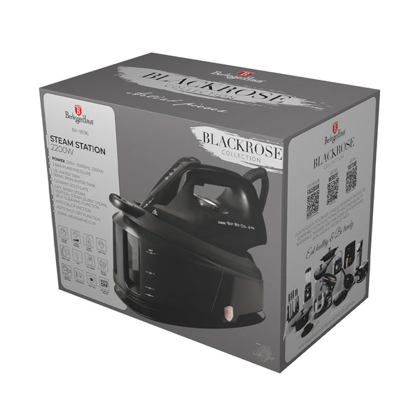 Berlinger Haus Dampfstation 2200W Black Rose Collection