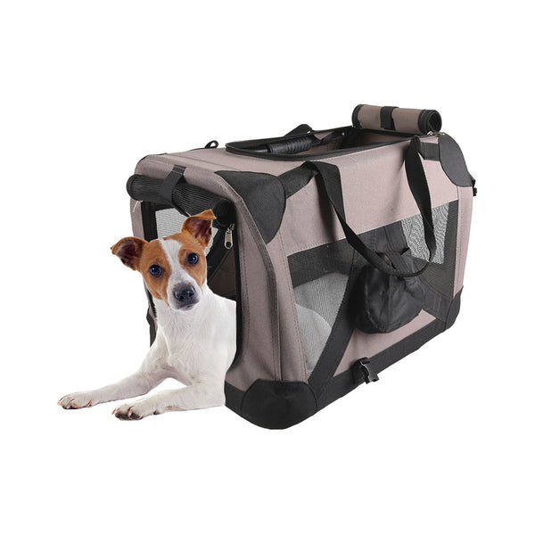 Borsa pieghevole Flamingo Alix Taupe M
