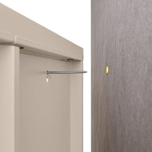 Metallvitrine Baker taupe