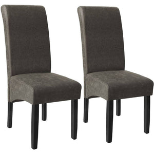 Esszimmerstuhl grau marmoriert 2er Set