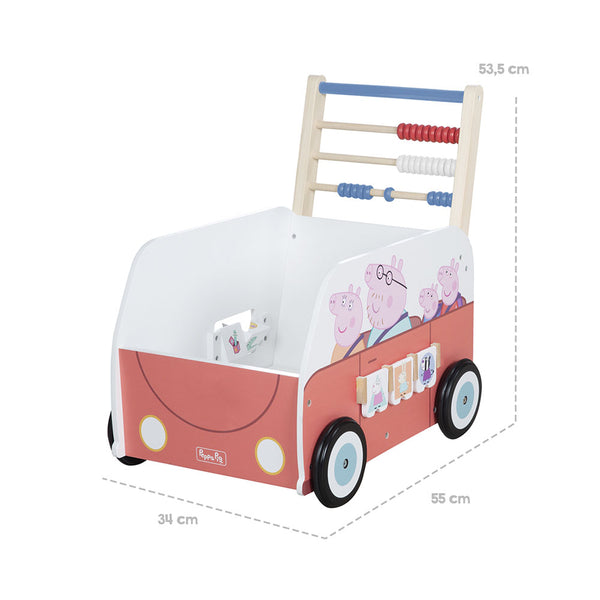roba Bully spinge l'autobus Peppa Pig