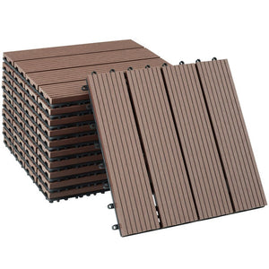 Terrassenfliesen Tegulas braun