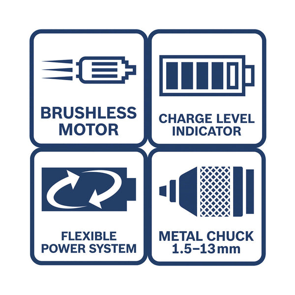 Bosch 2 Tool kit 18V GSR+GDR+2x GBA 5.0 Ah+GAL 18V-40 0.615.A50.090