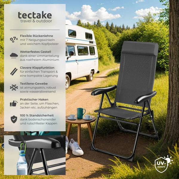 Müritz camping chair, set of 6 