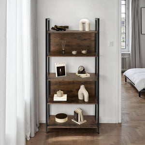 Regal Westport Industrial Holz dunkel, rustikal